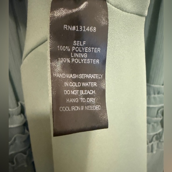 VICI Dance On Air Ruffle Tiered Maxi Dress | Sage | Small - Picture 9 of 9